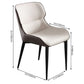 Contemporary Metal Dining Room Chairs Wingback Side Armchair for Home Use Clearhalo ' kitchen&dining_furn' 'Dining Chairs' 'Dining Tables & Seating' 'dining_chair' 'furn' 'furn_dining_chair' 'Furniture' 'furniture_dining_chair' 'Kitchen & Dining Furniture' 'kitchen' 3825880