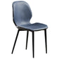 Upholstered Contemporary Restaurant Side Chair Matte Finish Parsons Dining Chair Blue 1 Piece Clearhalo ' kitchen&dining_furn' 'Dining Chairs' 'Dining Tables & Seating' 'dining_chair' 'furn' 'furn_dining_chair' 'Furniture' 'furniture_dining_chair' 'Kitchen & Dining Furniture' 'kitchen' 3825891