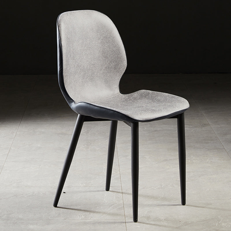 Upholstered Contemporary Restaurant Side Chair Matte Finish Parsons Dining Chair Clearhalo ' kitchen&dining_furn' 'Dining Chairs' 'Dining Tables & Seating' 'dining_chair' 'furn' 'furn_dining_chair' 'Furniture' 'furniture_dining_chair' 'Kitchen & Dining Furniture' 'kitchen' 3825894