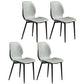 Upholstered Contemporary Restaurant Side Chair Matte Finish Parsons Dining Chair Green 4 Piece Set Clearhalo ' kitchen&dining_furn' 'Dining Chairs' 'Dining Tables & Seating' 'dining_chair' 'furn' 'furn_dining_chair' 'Furniture' 'furniture_dining_chair' 'Kitchen & Dining Furniture' 'kitchen' 3825906