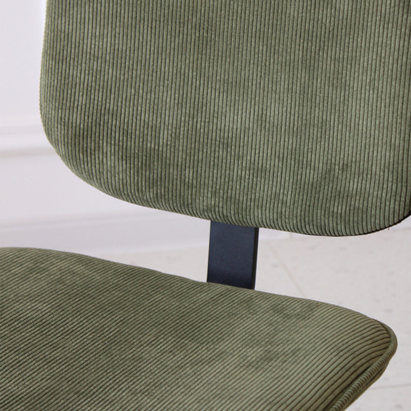 Home Scandinavian Side Chair Open Back Upholstered Metal Dining Room Chair Clearhalo ' kitchen&dining_furn' 'Dining Chairs' 'Dining Tables & Seating' 'dining_chair' 'furn' 'furn_dining_chair' 'Furniture' 'furniture_dining_chair' 'Kitchen & Dining Furniture' 'kitchen' 3825917