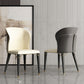 Minimalist Style Leather Dining Side Chairs Wingback Armless Chairs for Home Use Clearhalo ' kitchen&dining_furn' 'Dining Chairs' 'Dining Tables & Seating' 'dining_chair' 'furn' 'furn_dining_chair' 'Furniture' 'furniture_dining_chair' 'Kitchen & Dining Furniture' 'kitchen' 3826000