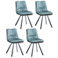 PU Leather Contemporary Restaurant Side Chair Parsons Matte Finish Dining Chair Blue 4 Piece Set Clearhalo ' kitchen&dining_furn' 'Dining Chairs' 'Dining Tables & Seating' 'dining_chair' 'furn' 'furn_dining_chair' 'Furniture' 'furniture_dining_chair' 'Kitchen & Dining Furniture' 'kitchen' 3826083