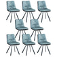 PU Leather Contemporary Restaurant Side Chair Parsons Matte Finish Dining Chair Blue 8 Piece Set Clearhalo ' kitchen&dining_furn' 'Dining Chairs' 'Dining Tables & Seating' 'dining_chair' 'furn' 'furn_dining_chair' 'Furniture' 'furniture_dining_chair' 'Kitchen & Dining Furniture' 'kitchen' 3826085