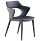 Contemporary Style Metal Dining Chairs Open Back Side Chairs for Kitchen Navy Blue 1 Piece Clearhalo ' kitchen&dining_furn' 'Dining Chairs' 'Dining Tables & Seating' 'dining_chair' 'furn' 'furn_dining_chair' 'Furniture' 'furniture_dining_chair' 'Kitchen & Dining Furniture' 'kitchen' 3826107