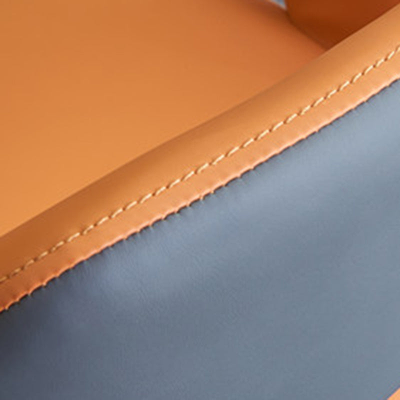 Contemporary Style Metal Dining Chairs Open Back Side Chairs for Kitchen Clearhalo ' kitchen&dining_furn' 'Dining Chairs' 'Dining Tables & Seating' 'dining_chair' 'furn' 'furn_dining_chair' 'Furniture' 'furniture_dining_chair' 'Kitchen & Dining Furniture' 'kitchen' 3826108