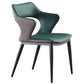Contemporary Style Metal Dining Chairs Open Back Side Chairs for Kitchen Green 1 Piece Clearhalo ' kitchen&dining_furn' 'Dining Chairs' 'Dining Tables & Seating' 'dining_chair' 'furn' 'furn_dining_chair' 'Furniture' 'furniture_dining_chair' 'Kitchen & Dining Furniture' 'kitchen' 3826113