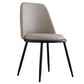 Leather Scandinavian Restaurant Side Chair Parsons Matte Finish Dining Chair Light Gray 1 Piece Black Clearhalo ' kitchen&dining_furn' 'Dining Chairs' 'Dining Tables & Seating' 'dining_chair' 'furn' 'furn_dining_chair' 'Furniture' 'furniture_dining_chair' 'Kitchen & Dining Furniture' 'kitchen' 3826232