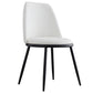 Leather Scandinavian Restaurant Side Chair Parsons Matte Finish Dining Chair White 1 Piece Black Clearhalo ' kitchen&dining_furn' 'Dining Chairs' 'Dining Tables & Seating' 'dining_chair' 'furn' 'furn_dining_chair' 'Furniture' 'furniture_dining_chair' 'Kitchen & Dining Furniture' 'kitchen' 3826238