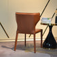 Modern Style Wingback Dining Side Chair Leather Dining Armless Chair for Home Use Clearhalo ' kitchen&dining_furn' 'Dining Chairs' 'Dining Tables & Seating' 'dining_chair' 'furn' 'furn_dining_chair' 'Furniture' 'furniture_dining_chair' 'Kitchen & Dining Furniture' 'kitchen' 3826284
