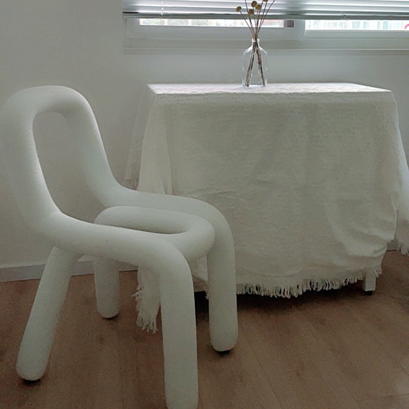 Velvet Designer Style Living Room Side Chair Colorful Open Dining Chair Clearhalo ' kitchen&dining_furn' 'Dining Chairs' 'Dining Tables & Seating' 'dining_chair' 'furn' 'furn_dining_chair' 'Furniture' 'furniture_dining_chair' 'Kitchen & Dining Furniture' 'kitchen' 3826304