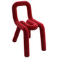 Velvet Designer Style Living Room Side Chair Colorful Open Dining Chair Red 1 Piece Clearhalo ' kitchen&dining_furn' 'Dining Chairs' 'Dining Tables & Seating' 'dining_chair' 'furn' 'furn_dining_chair' 'Furniture' 'furniture_dining_chair' 'Kitchen & Dining Furniture' 'kitchen' 3826323