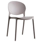 European Glam Style Plastic Chair Kitchen Dining Room Open Back Side Chairs Clearhalo ' kitchen&dining_furn' 'Dining Chairs' 'Dining Tables & Seating' 'dining_chair' 'furn' 'furn_dining_chair' 'Furniture' 'furniture_dining_chair' 'Kitchen & Dining Furniture' 'kitchen' 3826342
