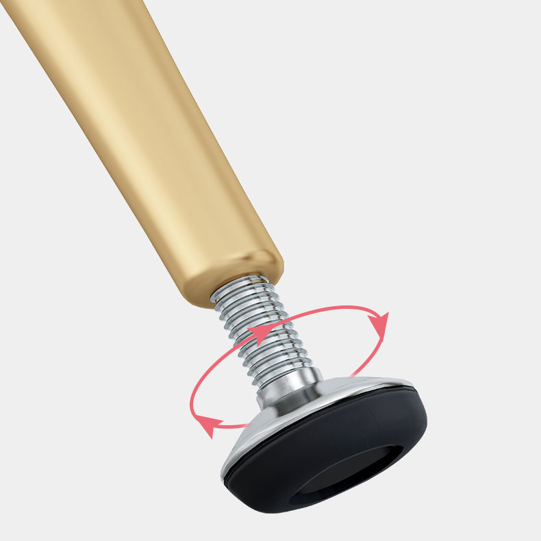 Scandinavian Style Metal Dining Chairs Coffee Shop Cushion Chair with Arm Clearhalo ' kitchen&dining_furn' 'Dining Chairs' 'Dining Tables & Seating' 'dining_chair' 'furn' 'furn_dining_chair' 'Furniture' 'furniture_dining_chair' 'Kitchen & Dining Furniture' 'kitchen' 3826404