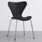 Contemporary Style Metal Chairs Kitchen Dining Solid Back Sides Chair Set Black 1 Piece Silver Clearhalo ' kitchen&dining_furn' 'Dining Chairs' 'Dining Tables & Seating' 'dining_chair' 'furn' 'furn_dining_chair' 'Furniture' 'furniture_dining_chair' 'Kitchen & Dining Furniture' 'kitchen' 3826513