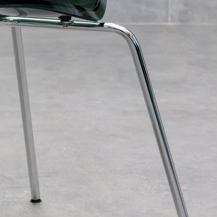 Contemporary Style Metal Chairs Set Solid Back Side Kitchen Dining Chair Clearhalo ' kitchen&dining_furn' 'Dining Chairs' 'Dining Tables & Seating' 'dining_chair' 'furn' 'furn_dining_chair' 'Furniture' 'furniture_dining_chair' 'Kitchen & Dining Furniture' 'kitchen' 3826551