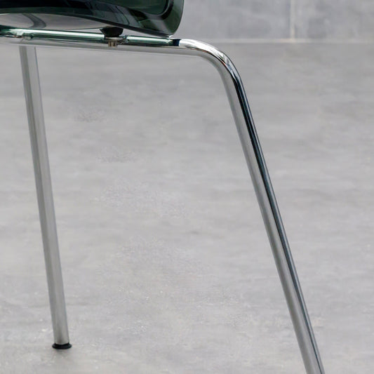 Contemporary Style Metal Chairs Set Solid Back Side Kitchen Dining Chair Clearhalo ' kitchen&dining_furn' 'Dining Chairs' 'Dining Tables & Seating' 'dining_chair' 'furn' 'furn_dining_chair' 'Furniture' 'furniture_dining_chair' 'Kitchen & Dining Furniture' 'kitchen' 3826551