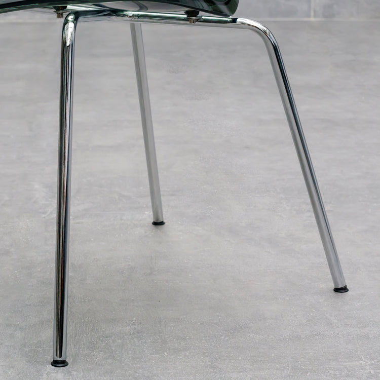 Contemporary Style Metal Chairs Set Solid Back Side Kitchen Dining Chair Clearhalo ' kitchen&dining_furn' 'Dining Chairs' 'Dining Tables & Seating' 'dining_chair' 'furn' 'furn_dining_chair' 'Furniture' 'furniture_dining_chair' 'Kitchen & Dining Furniture' 'kitchen' 3826555