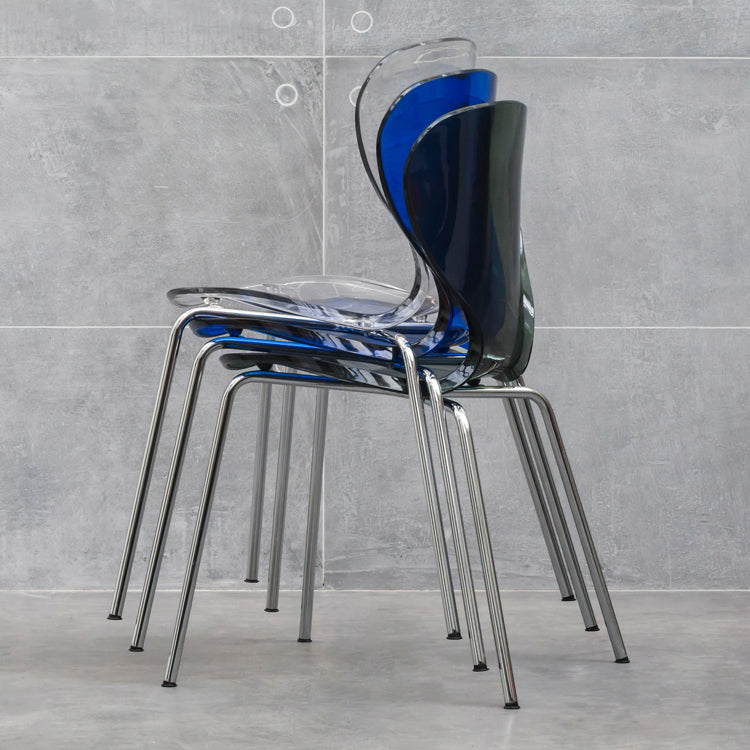 Contemporary Style Metal Chairs Set Solid Back Side Kitchen Dining Chair Clearhalo ' kitchen&dining_furn' 'Dining Chairs' 'Dining Tables & Seating' 'dining_chair' 'furn' 'furn_dining_chair' 'Furniture' 'furniture_dining_chair' 'Kitchen & Dining Furniture' 'kitchen' 3826557