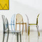 European Glam Style Plastic Chair Open Back Side Kitchen Dining Chairs Clearhalo ' kitchen&dining_furn' 'Dining Chairs' 'Dining Tables & Seating' 'dining_chair' 'furn' 'furn_dining_chair' 'Furniture' 'furniture_dining_chair' 'Kitchen & Dining Furniture' 'kitchen' 3826568