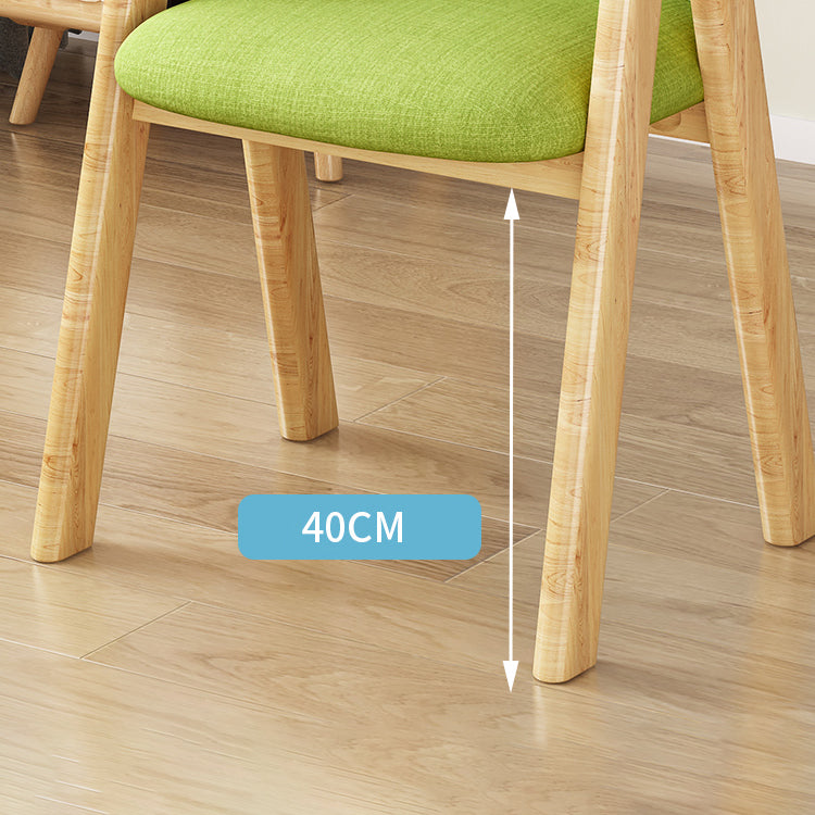 Upholstered Scandinavian Coffee Shop Arm Chair Open Matte Finish Dining Chair Clearhalo ' kitchen&dining_furn' 'Dining Chairs' 'Dining Tables & Seating' 'dining_chair' 'furn' 'furn_dining_chair' 'Furniture' 'furniture_dining_chair' 'Kitchen & Dining Furniture' 'kitchen' 3826957