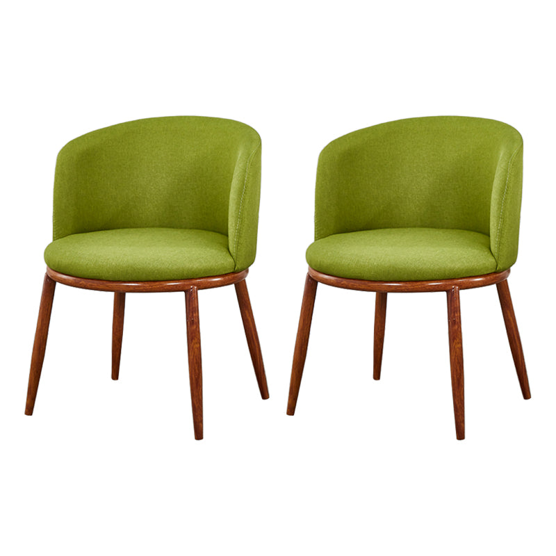 Scandinavian Home Side Chair Parsons Back Metal Upholstered Dining Room Chair Green 2 Piece Set Clearhalo ' kitchen&dining_furn' 'Dining Chairs' 'Dining Tables & Seating' 'dining_chair' 'furn' 'furn_dining_chair' 'Furniture' 'furniture_dining_chair' 'Kitchen & Dining Furniture' 'kitchen' 3827070