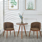 Scandinavian Home Side Chair Parsons Back Metal Upholstered Dining Room Chair Clearhalo ' kitchen&dining_furn' 'Dining Chairs' 'Dining Tables & Seating' 'dining_chair' 'furn' 'furn_dining_chair' 'Furniture' 'furniture_dining_chair' 'Kitchen & Dining Furniture' 'kitchen' 3827073