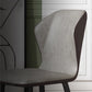 Scandinavian Home Side Chair Wingback Metal Upholstered Dining Room Chair Clearhalo ' kitchen&dining_furn' 'Dining Chairs' 'Dining Tables & Seating' 'dining_chair' 'furn' 'furn_dining_chair' 'Furniture' 'furniture_dining_chair' 'Kitchen & Dining Furniture' 'kitchen' 3827115