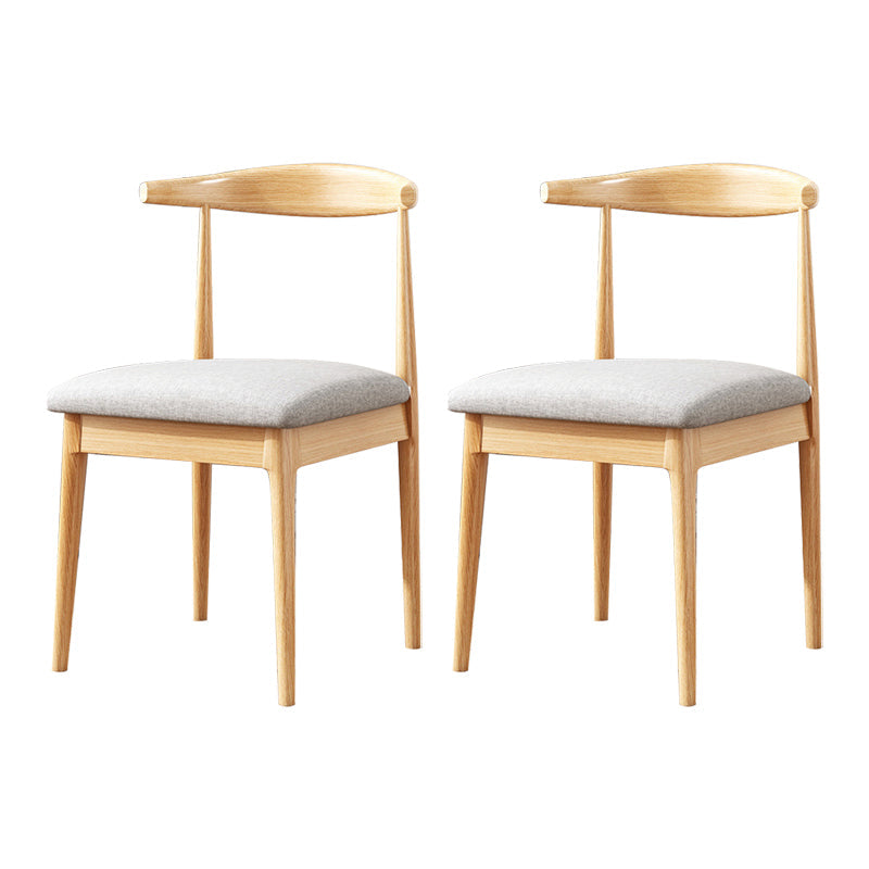 Home Contemporary Side Chair Open Back Metal Upholstered Dining Room Chair Grey 2 Piece Set Clearhalo ' kitchen&dining_furn' 'Dining Chairs' 'Dining Tables & Seating' 'dining_chair' 'furn' 'furn_dining_chair' 'Furniture' 'furniture_dining_chair' 'Kitchen & Dining Furniture' 'kitchen' 3827188