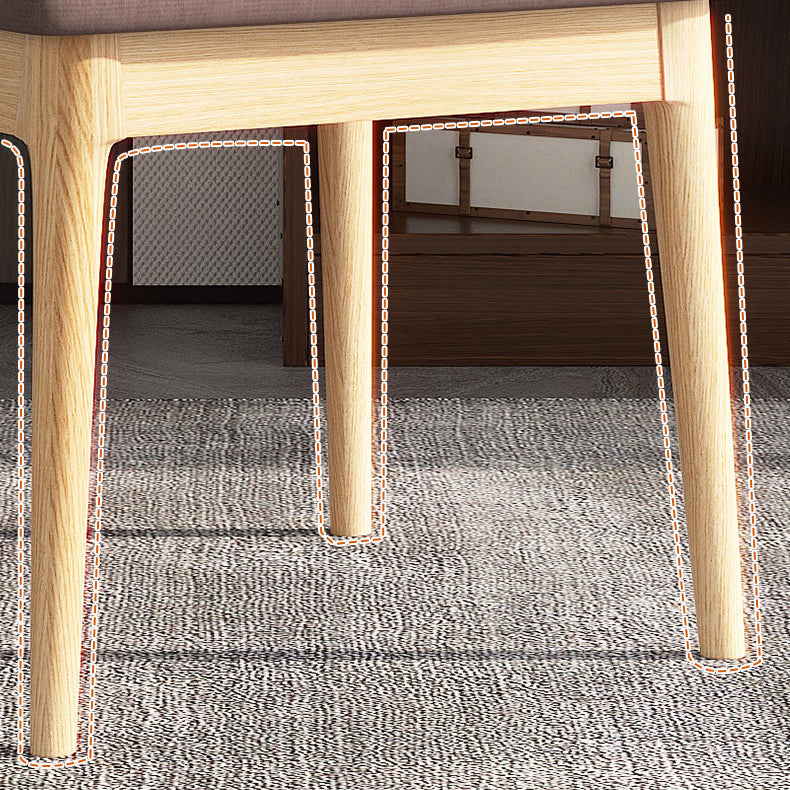 Home Contemporary Side Chair Open Back Metal Upholstered Dining Room Chair Clearhalo ' kitchen&dining_furn' 'Dining Chairs' 'Dining Tables & Seating' 'dining_chair' 'furn' 'furn_dining_chair' 'Furniture' 'furniture_dining_chair' 'Kitchen & Dining Furniture' 'kitchen' 3827199