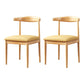 Home Contemporary Side Chair Open Back Metal Upholstered Dining Room Chair Beige 2 Piece Set Clearhalo ' kitchen&dining_furn' 'Dining Chairs' 'Dining Tables & Seating' 'dining_chair' 'furn' 'furn_dining_chair' 'Furniture' 'furniture_dining_chair' 'Kitchen & Dining Furniture' 'kitchen' 3827229