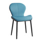 Leather Contemporary Home Side Chair Wingback Matte Finish Dining Chair Blue 1 Piece Black Clearhalo ' kitchen&dining_furn' 'Dining Chairs' 'Dining Tables & Seating' 'dining_chair' 'furn' 'furn_dining_chair' 'Furniture' 'furniture_dining_chair' 'Kitchen & Dining Furniture' 'kitchen' 3827290