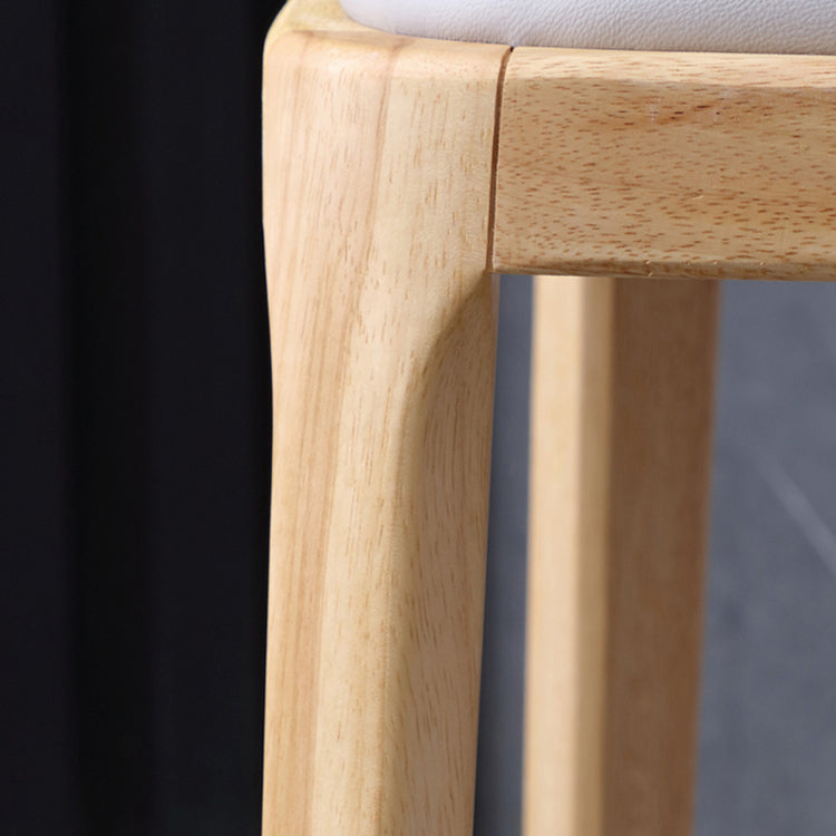 Scandinavian Home Side Chair Parsons Back Wood Armless Dining Room Chair Clearhalo ' kitchen&dining_furn' 'Dining Chairs' 'Dining Tables & Seating' 'dining_chair' 'furn' 'furn_dining_chair' 'Furniture' 'furniture_dining_chair' 'Kitchen & Dining Furniture' 'kitchen' 3827408