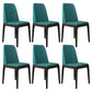 Scandinavian Home Side Chair Parsons Back Wood Armless Dining Room Chair Green 6 Piece Set Clearhalo ' kitchen&dining_furn' 'Dining Chairs' 'Dining Tables & Seating' 'dining_chair' 'furn' 'furn_dining_chair' 'Furniture' 'furniture_dining_chair' 'Kitchen & Dining Furniture' 'kitchen' 3827433