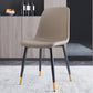 Home Scandinavian Side Chair Solid Back Metal Dining Room Chair with Black Legs Grey 1 Piece Brass Gold Clearhalo ' kitchen&dining_furn' 'Dining Chairs' 'Dining Tables & Seating' 'dining_chair' 'furn' 'furn_dining_chair' 'Furniture' 'furniture_dining_chair' 'Kitchen & Dining Furniture' 'kitchen' 3827618