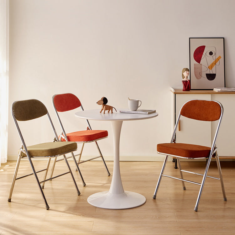 Open Back Dining Side Chair Foldable Upholstered Armless Dining Chairs Clearhalo ' kitchen&dining_furn' 'Dining Chairs' 'Dining Tables & Seating' 'dining_chair' 'furn' 'furn_dining_chair' 'Furniture' 'furniture_dining_chair' 'Kitchen & Dining Furniture' 'kitchen' 3827699