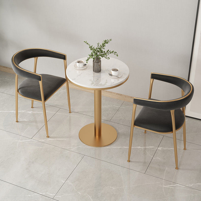 Flannelette Scandinavian Beauty Salon Arm Chair Open Matte Finish Dining Chair Clearhalo ' kitchen&dining_furn' 'Dining Chairs' 'Dining Tables & Seating' 'dining_chair' 'furn' 'furn_dining_chair' 'Furniture' 'furniture_dining_chair' 'Kitchen & Dining Furniture' 'kitchen' 3827917