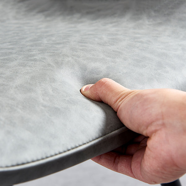 Modern Upholstered Armless Dining Chairs Wingback Side Chairs with Metal Legs Clearhalo ' kitchen&dining_furn' 'Dining Chairs' 'Dining Tables & Seating' 'dining_chair' 'furn' 'furn_dining_chair' 'Furniture' 'furniture_dining_chair' 'Kitchen & Dining Furniture' 'kitchen' 3828019