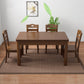 Traditional Standard Wood Dining Room Set of Rectangle Shape for Kitchen Table Set with 4 Chairs Clearhalo 'Dining Room Sets' 'Dining Tables & Seating' 'dining_room_set' 'furn' 'furn_dining_room_set' 'Furniture' 'furniture_dining_room_set' 'Kitchen & Dining Furniture' 'kitchen&dining_furn' 'kitchen' 3831226