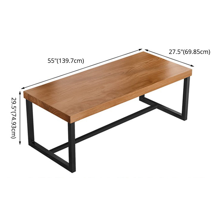 Modern Style Wooden Brown Dining¬†Room¬†Set Standard Height Home Dining Table Furniture Clearhalo 'Dining Room Sets' 'Dining Tables & Seating' 'dining_room_set' 'furn' 'furn_dining_room_set' 'Furniture' 'furniture_dining_room_set' 'Kitchen & Dining Furniture' 'kitchen&dining_furn' 'kitchen' 3831246