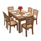 Traditional Kitchen Solid Wood Top Furniture of Standard Height Formal Dining¬†Room¬†Table¬†Set Clearhalo 'Dining Room Sets' 'Dining Tables & Seating' 'dining_room_set' 'furn' 'furn_dining_room_set' 'Furniture' 'furniture_dining_room_set' 'Kitchen & Dining Furniture' 'kitchen&dining_furn' 'kitchen' 3831269