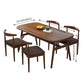 Modern Kitchen Wood Furniture of Standard Height Formal Dining¬†Room¬†Table¬†Set Clearhalo 'Dining Room Sets' 'Dining Tables & Seating' 'dining_room_set' 'furn' 'furn_dining_room_set' 'Furniture' 'furniture_dining_room_set' 'Kitchen & Dining Furniture' 'kitchen&dining_furn' 'kitchen' 3831324