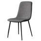 Modern Style Faux Leather Chairs Solid Back Dining Armless Chair for Home Use Clearhalo ' kitchen&dining_furn' 'Dining Chairs' 'Dining Tables & Seating' 'dining_chair' 'furn' 'furn_dining_chair' 'Furniture' 'furniture_dining_chair' 'Kitchen & Dining Furniture' 'kitchen' 3834993