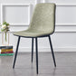 Modern Style Faux Leather Chairs Solid Back Dining Armless Chair for Home Use Dark Army Green 1 Piece Clearhalo ' kitchen&dining_furn' 'Dining Chairs' 'Dining Tables & Seating' 'dining_chair' 'furn' 'furn_dining_chair' 'Furniture' 'furniture_dining_chair' 'Kitchen & Dining Furniture' 'kitchen' 3835049