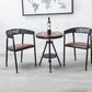 Industrial Dining Chair 21'' Wide Open Back Dining Side Chair with Metal Legs for Home Use Clearhalo ' kitchen&dining_furn' 'Dining Chairs' 'Dining Tables & Seating' 'dining_chair' 'furn' 'furn_dining_chair' 'Furniture' 'furniture_dining_chair' 'Kitchen & Dining Furniture' 'kitchen' 3835080