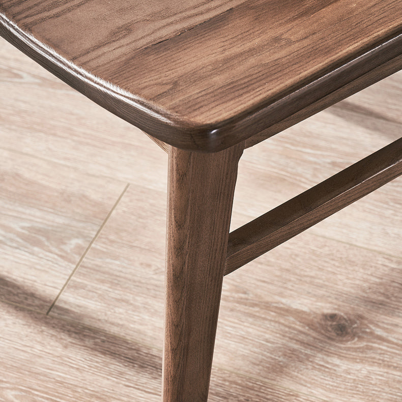 Contemporary 18'' Wide Wood Dining Side Chair Ladder Back Chair for Home Use Clearhalo ' kitchen&dining_furn' 'Dining Chairs' 'Dining Tables & Seating' 'dining_chair' 'furn' 'furn_dining_chair' 'Furniture' 'furniture_dining_chair' 'Kitchen & Dining Furniture' 'kitchen' 3835103