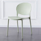 Plastic Contemporary Dining Room Chairs Matte Finish Open Back Dining Side Chairs Yellow-Green 1 Piece Clearhalo ' kitchen&dining_furn' 'Dining Chairs' 'Dining Tables & Seating' 'dining_chair' 'furn' 'furn_dining_chair' 'Furniture' 'furniture_dining_chair' 'Kitchen & Dining Furniture' 'kitchen' 3835163