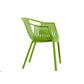 Home Contemporary Arm Chair Slat Back Plastic Stackable Dining Room Chair Clearhalo ' kitchen&dining_furn' 'Dining Chairs' 'Dining Tables & Seating' 'dining_chair' 'furn' 'furn_dining_chair' 'Furniture' 'furniture_dining_chair' 'Kitchen & Dining Furniture' 'kitchen' 3835288