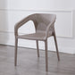 Modern Style Plastic Dining Arm Chair Stacking Dining Chair for Dining Room Brown 1 Piece Clearhalo ' kitchen&dining_furn' 'Dining Chairs' 'Dining Tables & Seating' 'dining_chair' 'furn' 'furn_dining_chair' 'Furniture' 'furniture_dining_chair' 'Kitchen & Dining Furniture' 'kitchen' 3835359