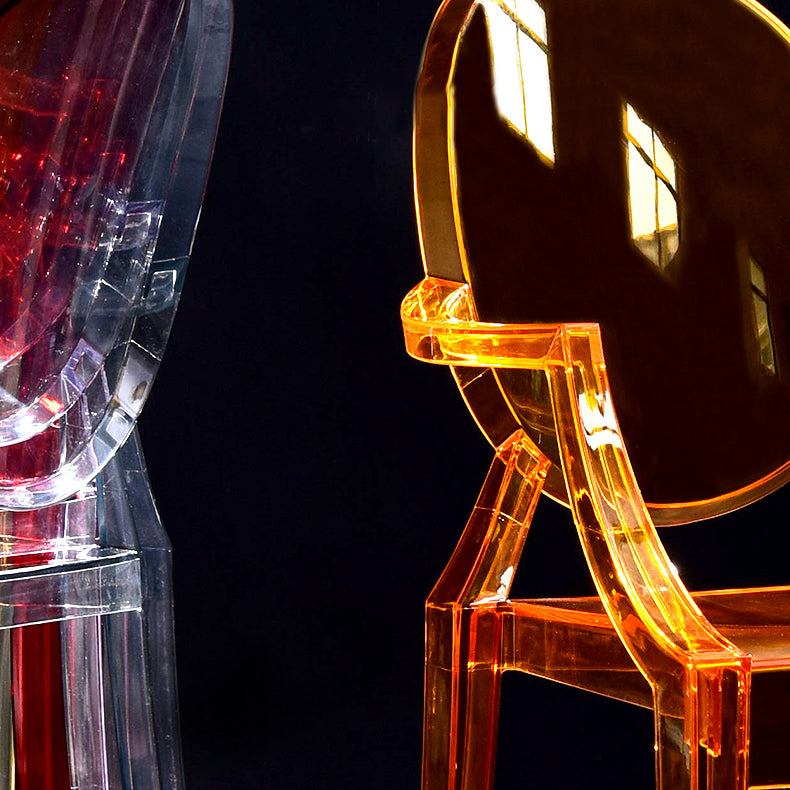 Scandinavian Plastic Dining Arm Chair Open Back Side Chair for Home Use Clearhalo ' kitchen&dining_furn' 'Dining Chairs' 'Dining Tables & Seating' 'dining_chair' 'furn' 'furn_dining_chair' 'Furniture' 'furniture_dining_chair' 'Kitchen & Dining Furniture' 'kitchen' 3835497